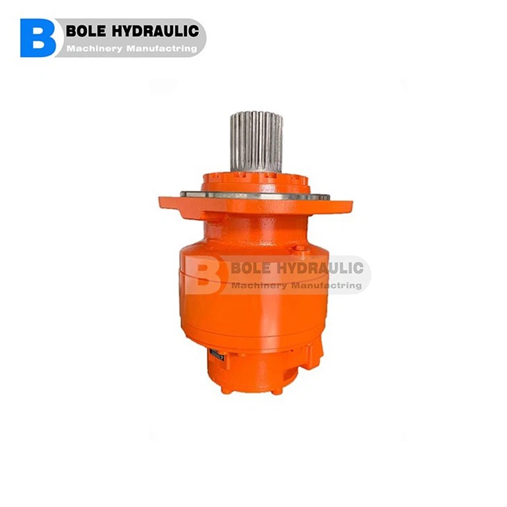 FMS50 Low Speed High Torque Wheel/Shaft Double/Single Speed Radial Piston Motors